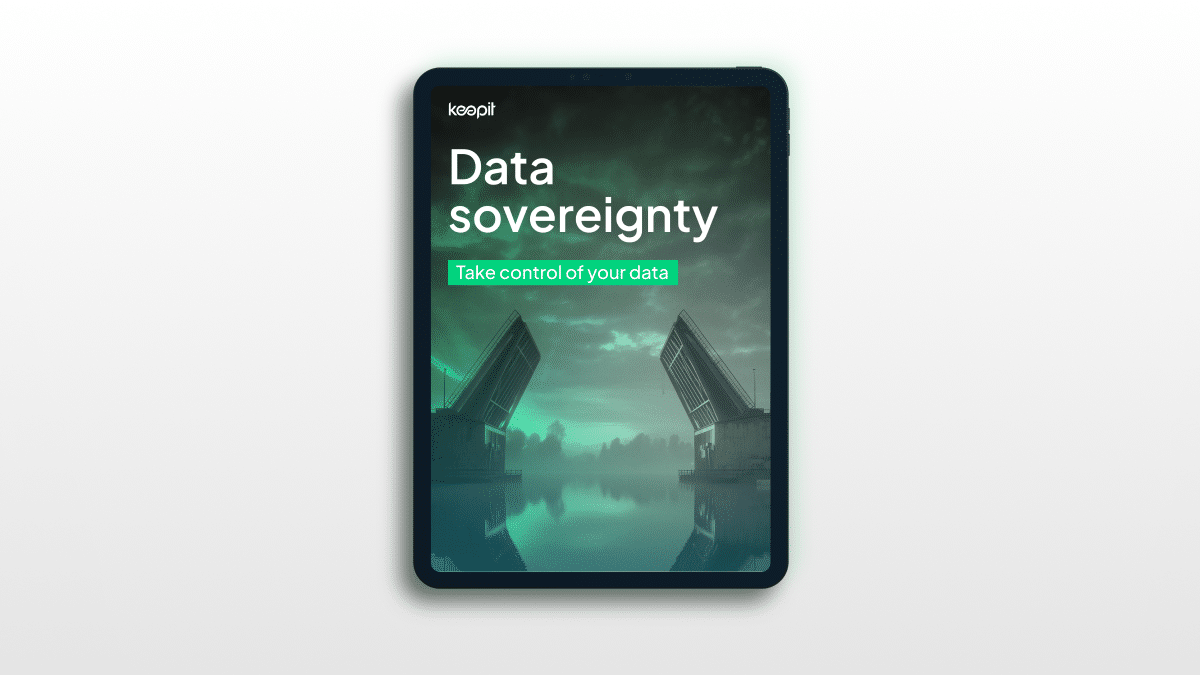 Whitepaper: Data sovereignty: Take control of your data.